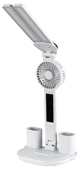 Rabalux 74030 - LED Stm stolní lampa s ventilátorem NOVILO LED/7W/5V