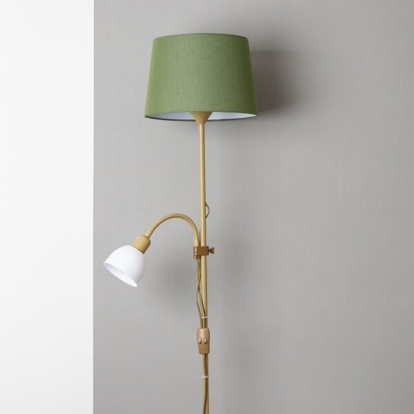 Brilagi - Stojací lampa CERIA 1xE27/100W/230V + 1xE14/25W zlatá/zelená