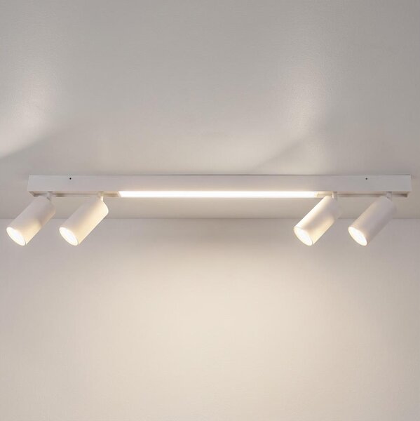 Brilagi - LED Bodové svítidlo SELE 4xGU10/30W/230V + LED/25W bílá