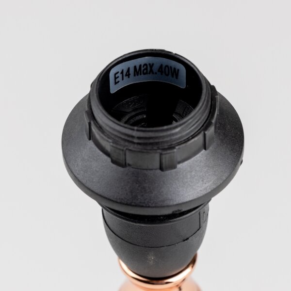 Brilagi - Stolní lampa CERIA 1xE14/40W/230V černá/měděná/šedá