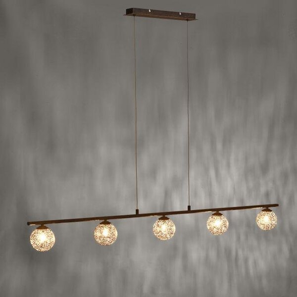 Paul Neuhaus Závěsné svítidlo GRETA, 5xG9, d. 132 cm