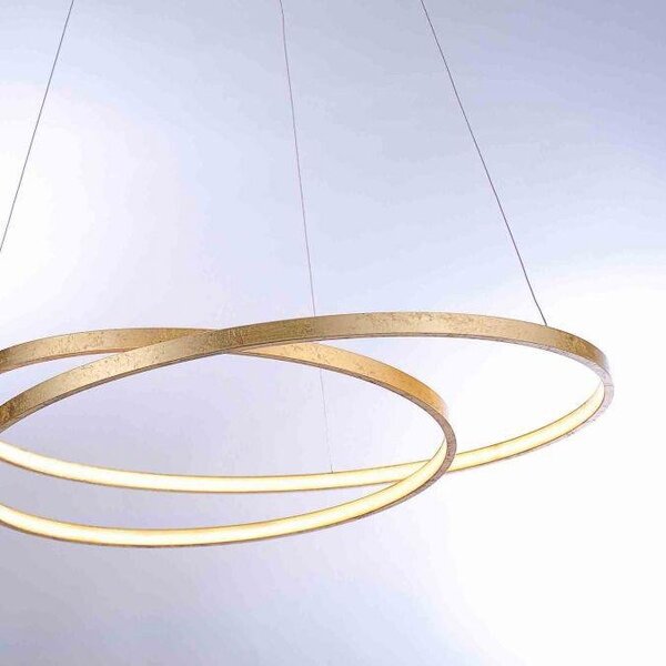 Paul Neuhaus Závěsné LED svítidlo ROMAN, 45W, ø 72 cm, 3000K stmívatelné SimplyDim
