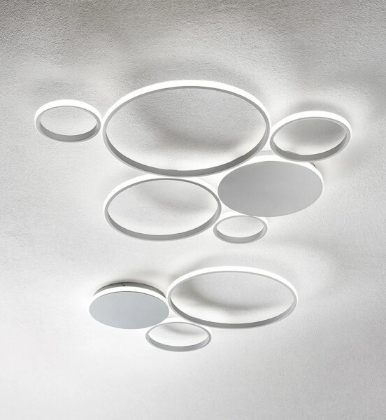 Ondaluce - LED Stmívatelné nástěnné svítidlo POIS LED/42W/230V stříbrná