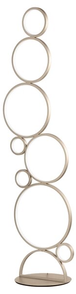 Ondaluce - LED Stmívatelná stojací lampa POIS LED/52W/230V 160 cm zlatá
