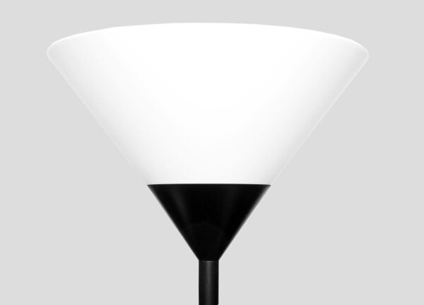 Stojací lampa WENDY 1xE27/100W/230V + 1xE14/40W černá