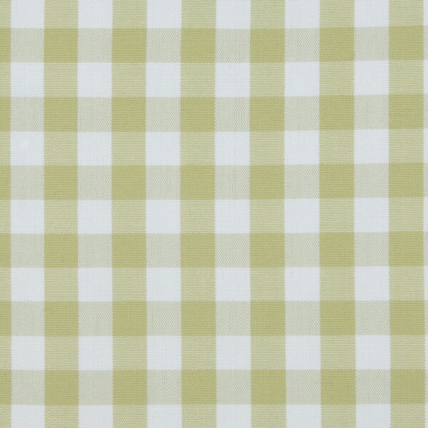 Dekorativní polštář TALYA 40 x 60 cm Olivově zelená Kostkovaný vzor