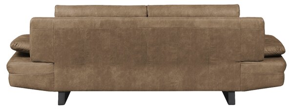 TŘÍMÍSTNÁ POHOVKA, textil, jílová barva MID.YOU - Pohovky, Online Only