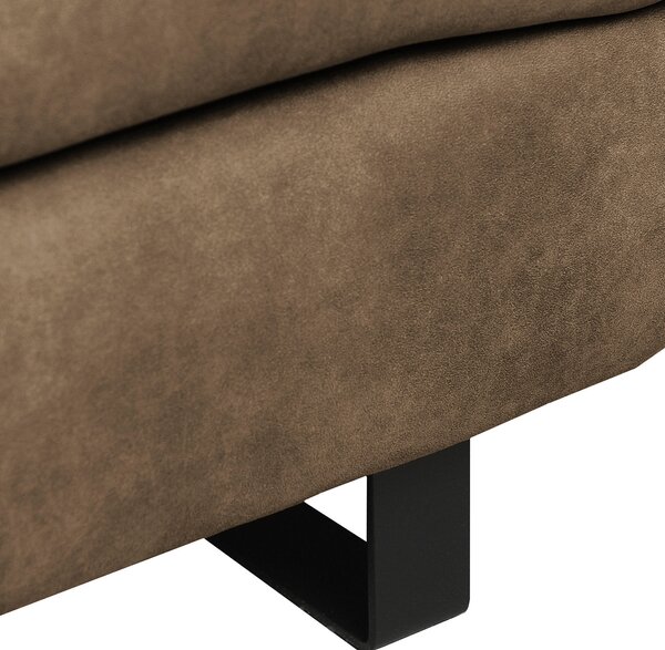 TŘÍMÍSTNÁ POHOVKA, textil, jílová barva MID.YOU - Pohovky, Online Only