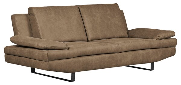 TŘÍMÍSTNÁ POHOVKA, textil, jílová barva MID.YOU - Pohovky, Online Only