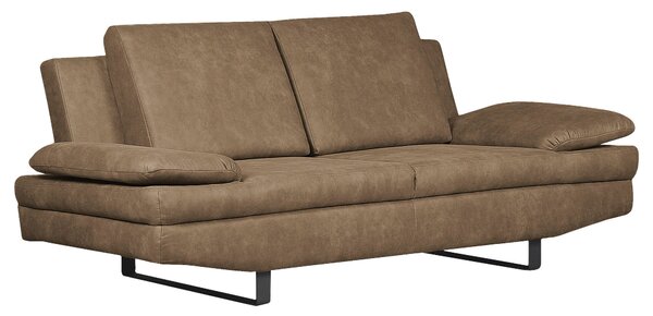 DVOUMÍSTNÁ POHOVKA, textil, jílová barva MID.YOU - Pohovky, Online Only