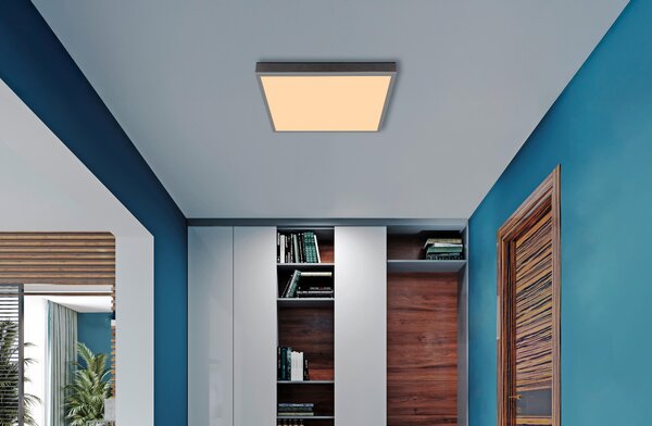 STROPNÍ LED SVÍTIDLO, 45/45/6,5 cm Globo - Stropní svítidla