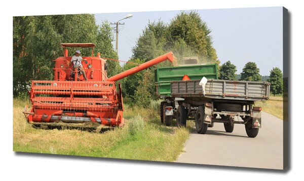 Foto obraz na plátně Kombajn oc-34414578