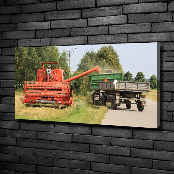 Foto obraz na plátně Kombajn oc-34414578