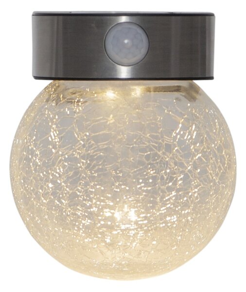 Venkovní nástěnné solární LED svítidlo Star Trading Glory, výška 14,5 cm