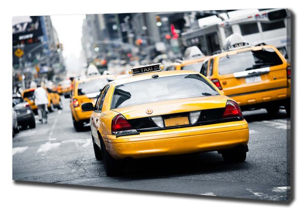 Moderní obraz canvas na rámu Taxi New York oc-34843570