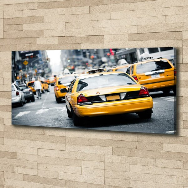 Moderní obraz canvas na rámu Taxi New York oc-34843570