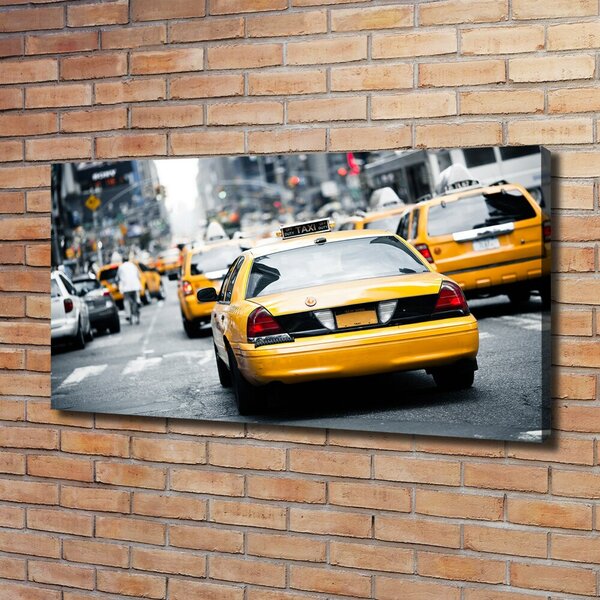 Moderní obraz canvas na rámu Taxi New York oc-34843570