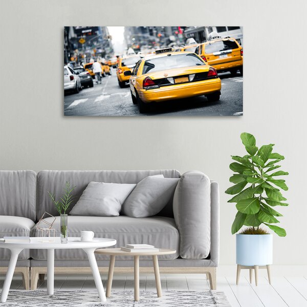 Moderní obraz canvas na rámu Taxi New York oc-34843570