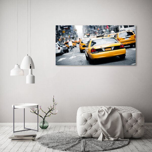 Moderní obraz canvas na rámu Taxi New York oc-34843570