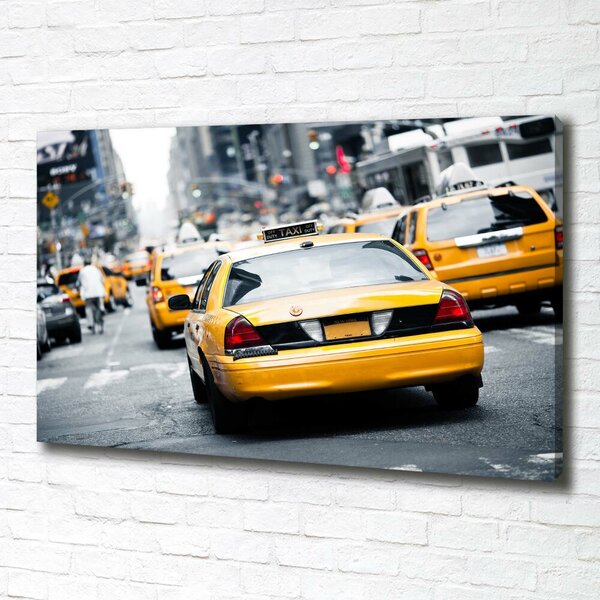 Moderní obraz canvas na rámu Taxi New York oc-34843570