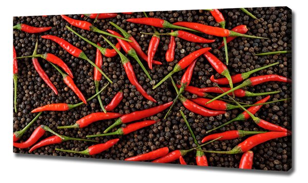 Foto obraz na plátně Chilli papričky oc-35225615