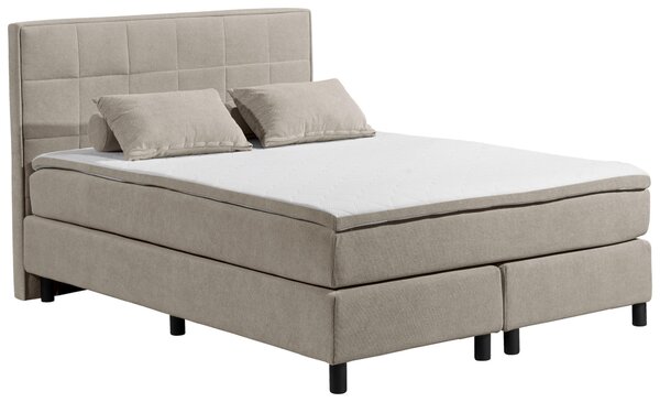 AMERICKÁ POSTEL, 140/200 cm, pískové barvy MID.YOU - Jednolůžkové postele, Online Only