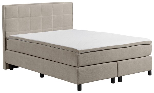 AMERICKÁ POSTEL, 140/200 cm, pískové barvy MID.YOU - Jednolůžkové postele, Online Only