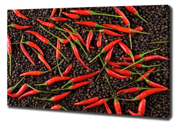 Foto obraz na plátně Chilli papričky oc-35225615
