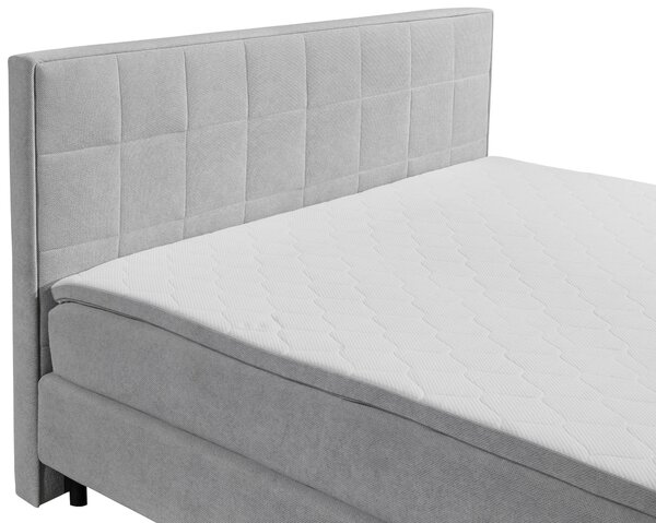 AMERICKÁ POSTEL, 180/200 cm, světle šedá MID.YOU - Online Only postele, Online Only