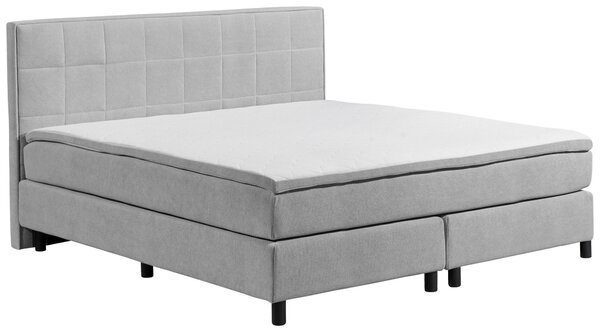 AMERICKÁ POSTEL, 180/200 cm, světle šedá MID.YOU - Online Only postele, Online Only
