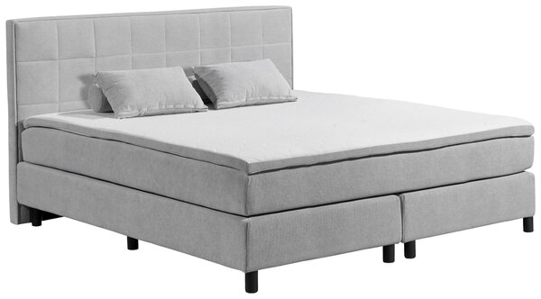 AMERICKÁ POSTEL, 180/200 cm, světle šedá MID.YOU - Online Only postele, Online Only