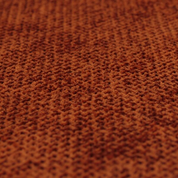Sada 6 jídelních židlí HWC-O48, kuchyňská židle, otočná, tkanina/textil žinylka (320g/m²) Oeko-Tex červenohnědá