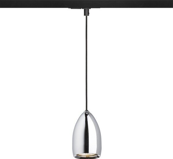 BABADES pro jednookr. lištu chrom 230V GU10 35W - RED - DESIGN RENDL