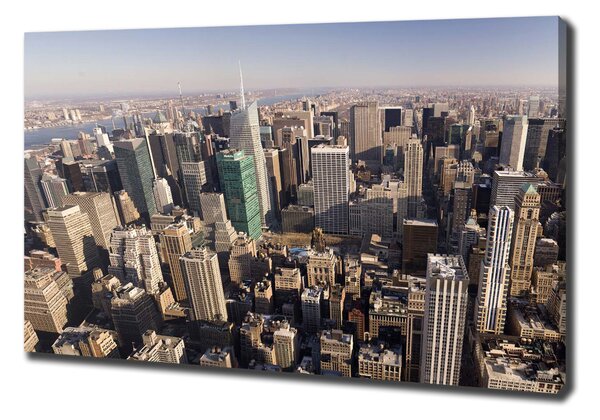 Foto obraz na plátně New York ptačí pohled oc-35764394