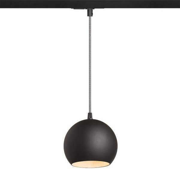 COPA pro jednookr. lištu černá sklo 230V E27 28W - RED - DESIGN RENDL