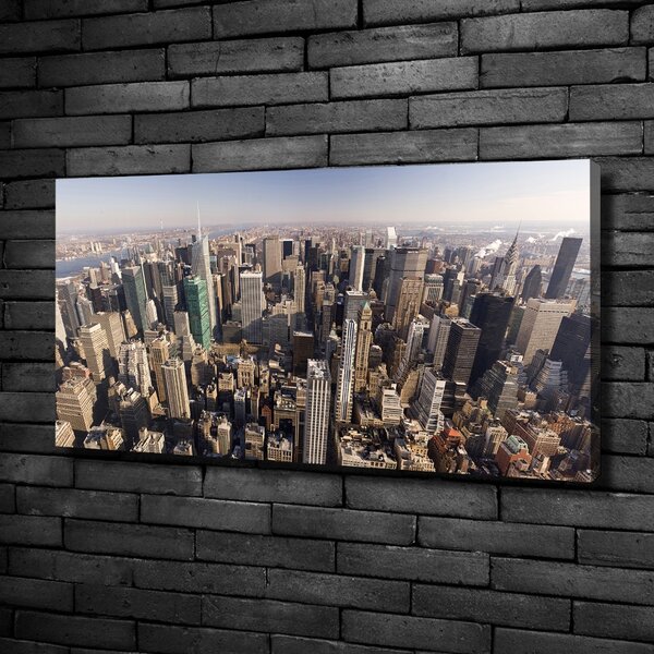 Foto obraz na plátně New York ptačí pohled oc-35764394