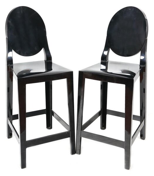 Kartell designové barové židle One More (výška sedáku 75 cm)