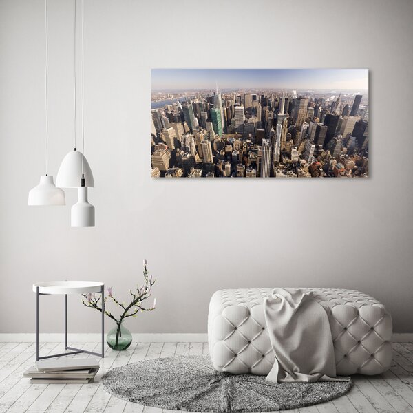 Foto obraz na plátně New York ptačí pohled oc-35764394
