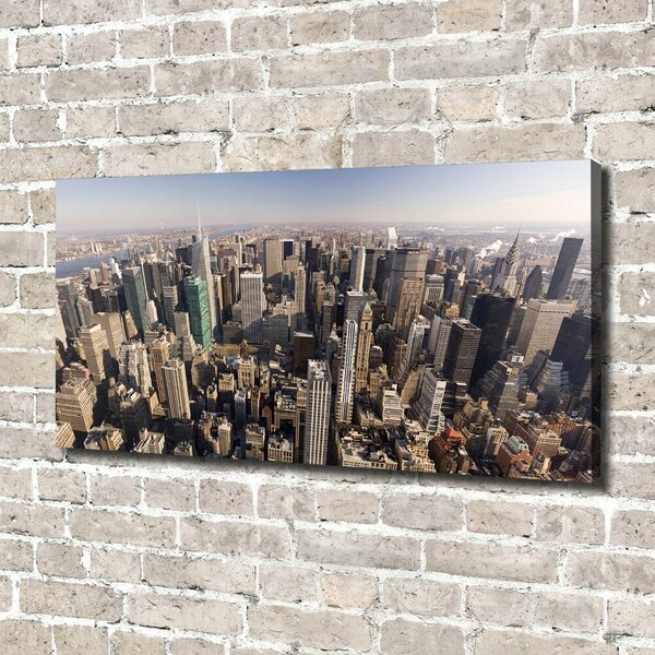 Foto obraz na plátně New York ptačí pohled oc-35764394