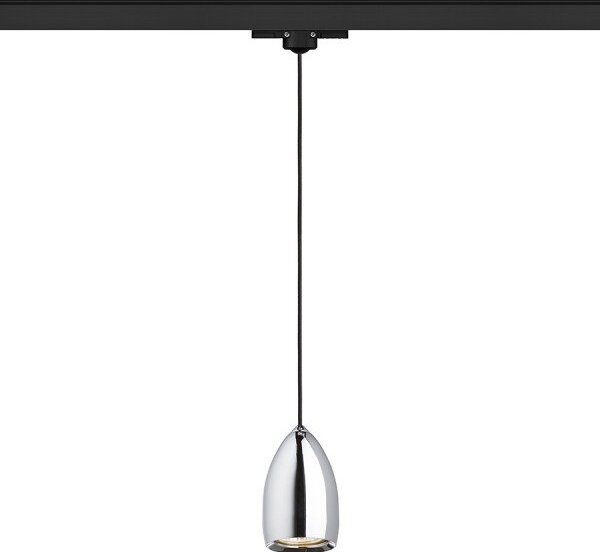 BABADES pro tříokr. lištu chrom 230V GU10 35W - RED - DESIGN RENDL