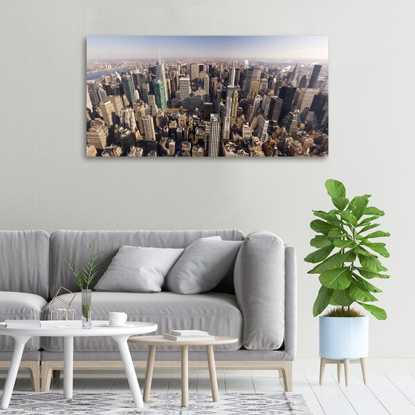 Foto obraz na plátně New York ptačí pohled oc-35764394