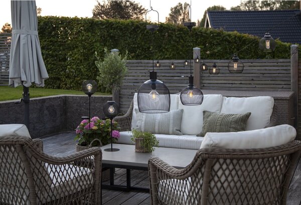 Venkovní solární LED lampa Star Trading Sunlight, výška 45 cm