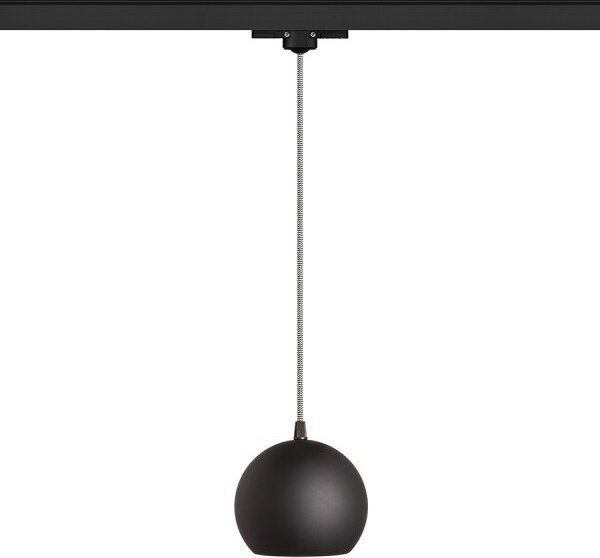 COPA pro tříokr. lištu černá sklo 230V E27 28W - RED - DESIGN RENDL