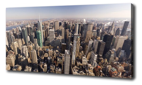 Foto obraz na plátně New York ptačí pohled oc-35764394