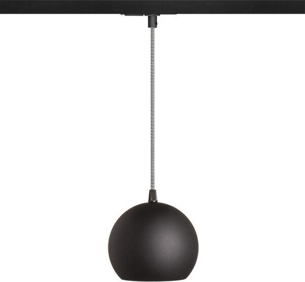 COPA pro jednookr. lištu černá sklo 230V E27 28W - RED - DESIGN RENDL