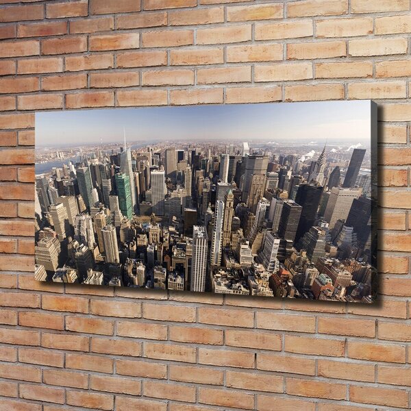 Foto obraz na plátně New York ptačí pohled oc-35764394