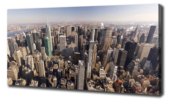 Foto obraz na plátně New York ptačí pohled oc-35764394
