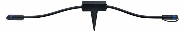 PAULMANN Plug & Shine set Smart Home Zigbee 3.0 LED zemní svítidlo MicroPen IP67 3000K 5x0,2W 21VA stříbrná Smart Home Zigbee