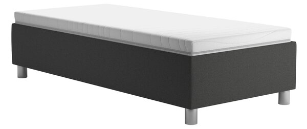 Válenda s roštem Fern 90x200 tmavě šedá - BLANAŘ