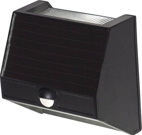 Nástěnné solární LED svítidlo Star Trading Wally, výška 11 cm